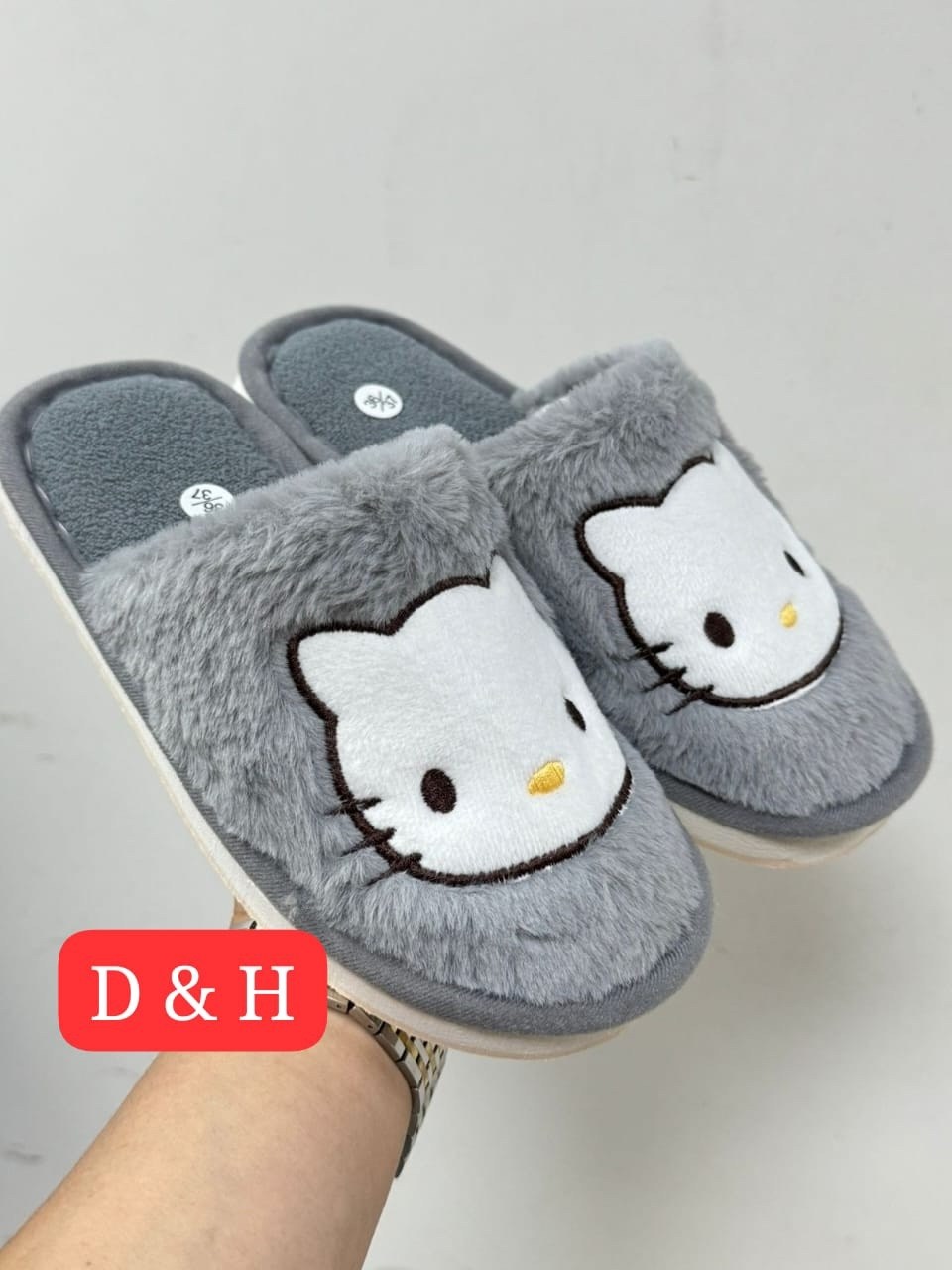 домашние тапочки,хлопковые тапочки hello kitty,женские домашние тапочки,тапочки для девочек,тапочки хелло китти