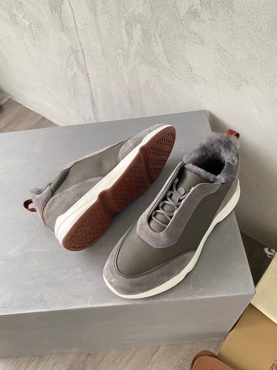 кроссовки loro piana,,кроссовки brunello cucinelli,кроссовки modular walk loro piana,замшевые кроссовки