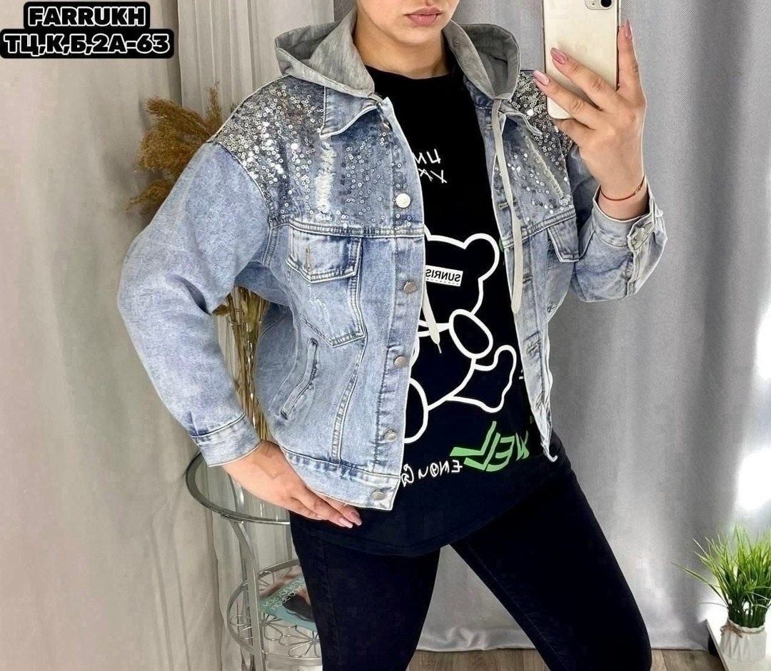 куртка джинсовая,джинсовая женская куртка, джинсовые куртки женские,джинсовка с капюшоном,модные джинсовые куртки