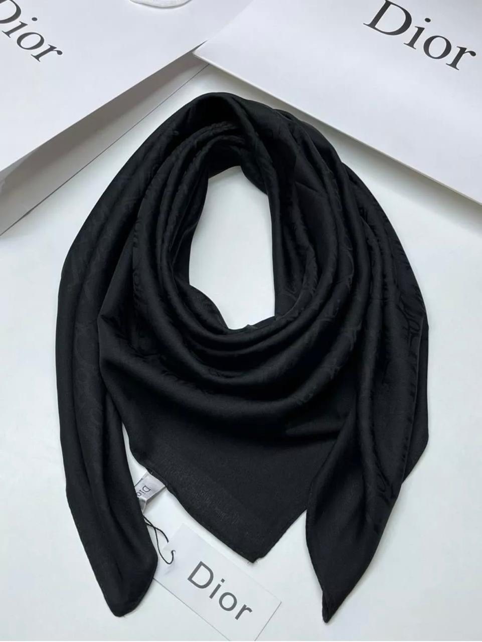 платок диор шелковый,женский шелковый платок шарф,синий платок,платок шелковый однотонный,платки люкс