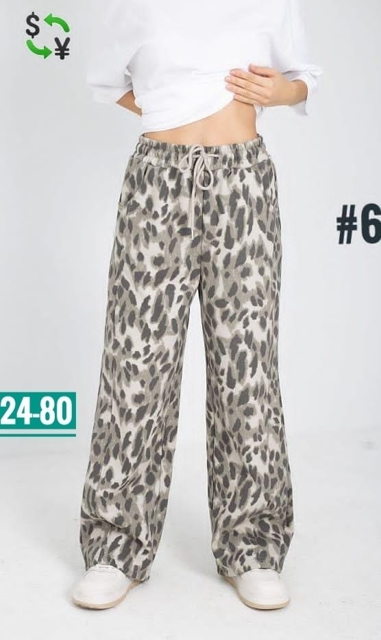 брюки палаццо,широкие брюки,леопардовые брюки,женские брюки,брюки с леопардовым принтом