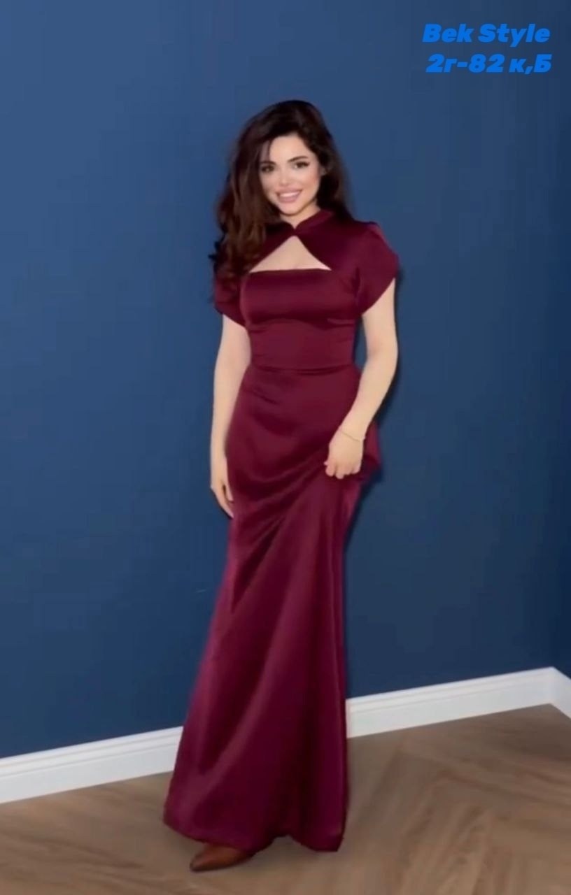 бордовое вечернее платье,элегантные платья,атласные платья,вечернее платье,длинное вечернее платье