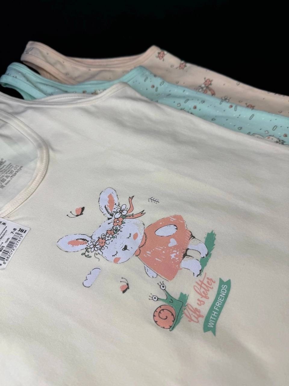 майка для девочки baykar,комплект маек baykar для девочек,майка для девочки,майка для девочки байкар,нижнее детское белье