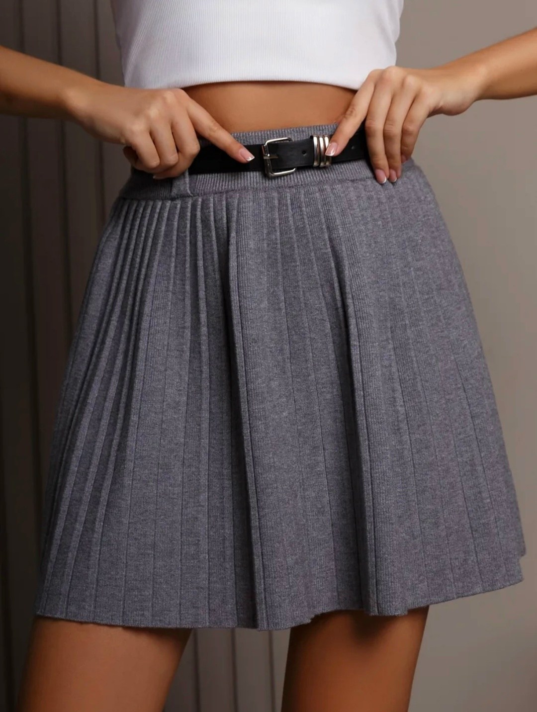 вязаная юбка,стильная кофта,модные образы,юбка трикотажная