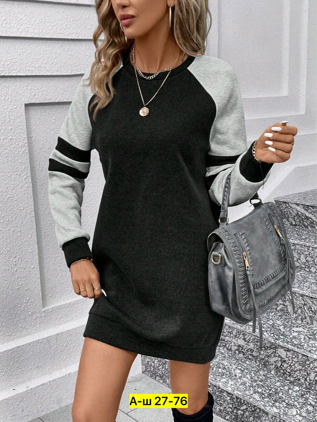 трикотажное платье в спортивном стиле,спортивное платье женское,трикотажное спортивное платье,платье толстовка,платье женская