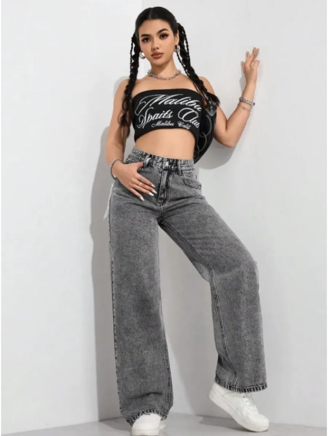 джинсы широкие,серые джинсы широкие,джинсы женские широкие,джинсы широкие трубы,джинсы широкие трубы палаццо