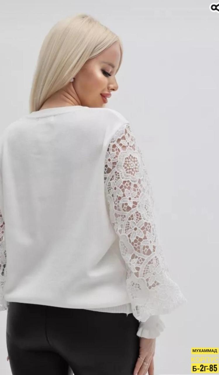 кофта с кружевами,женская кофточка,кружевная кофта,кофта женская,трикотажная кофта с кружевом