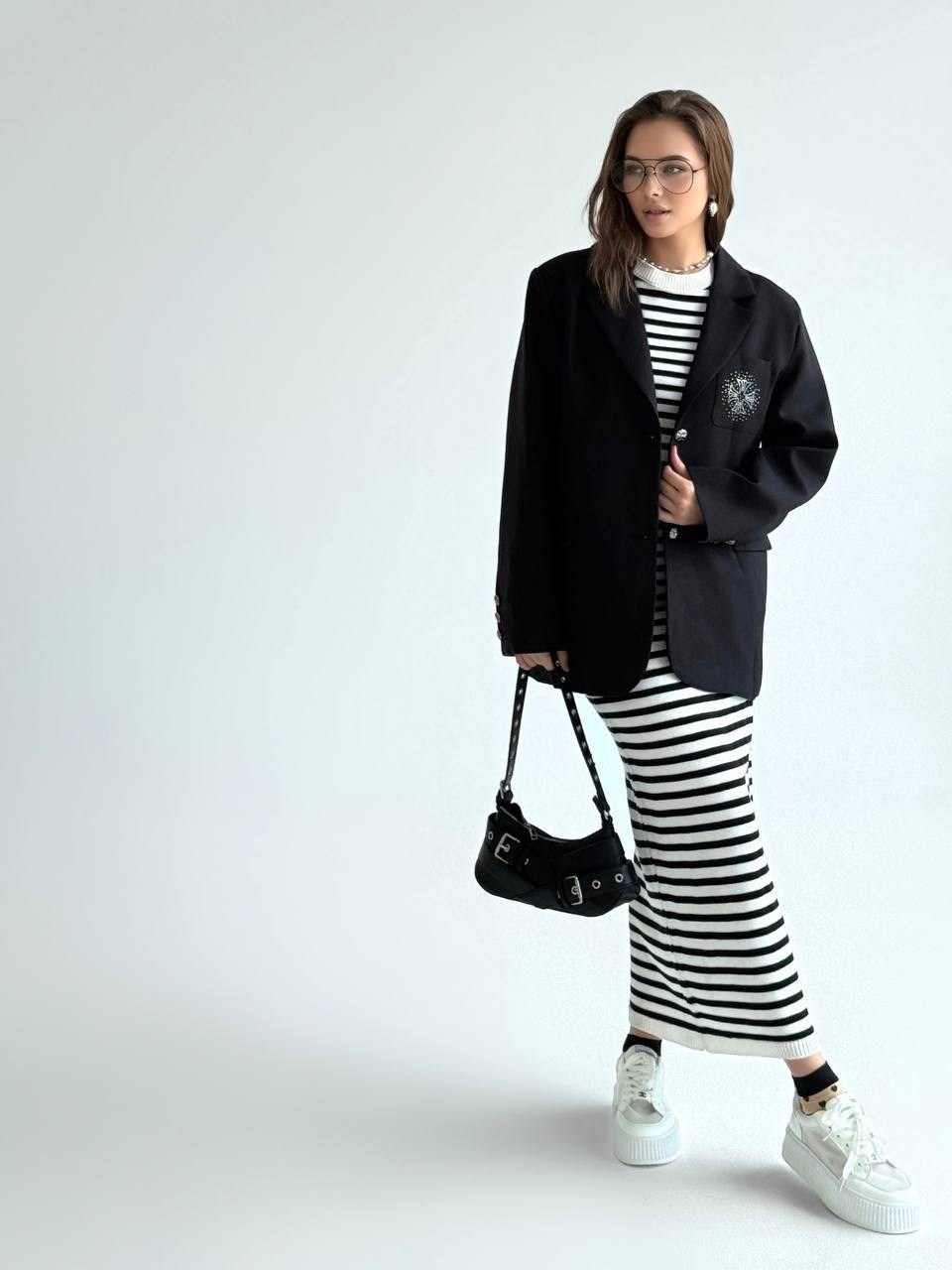 трикотажная юбка,юбка стильная,юбка в полоску,юбка с топом,костюм с юбкой трикотажный