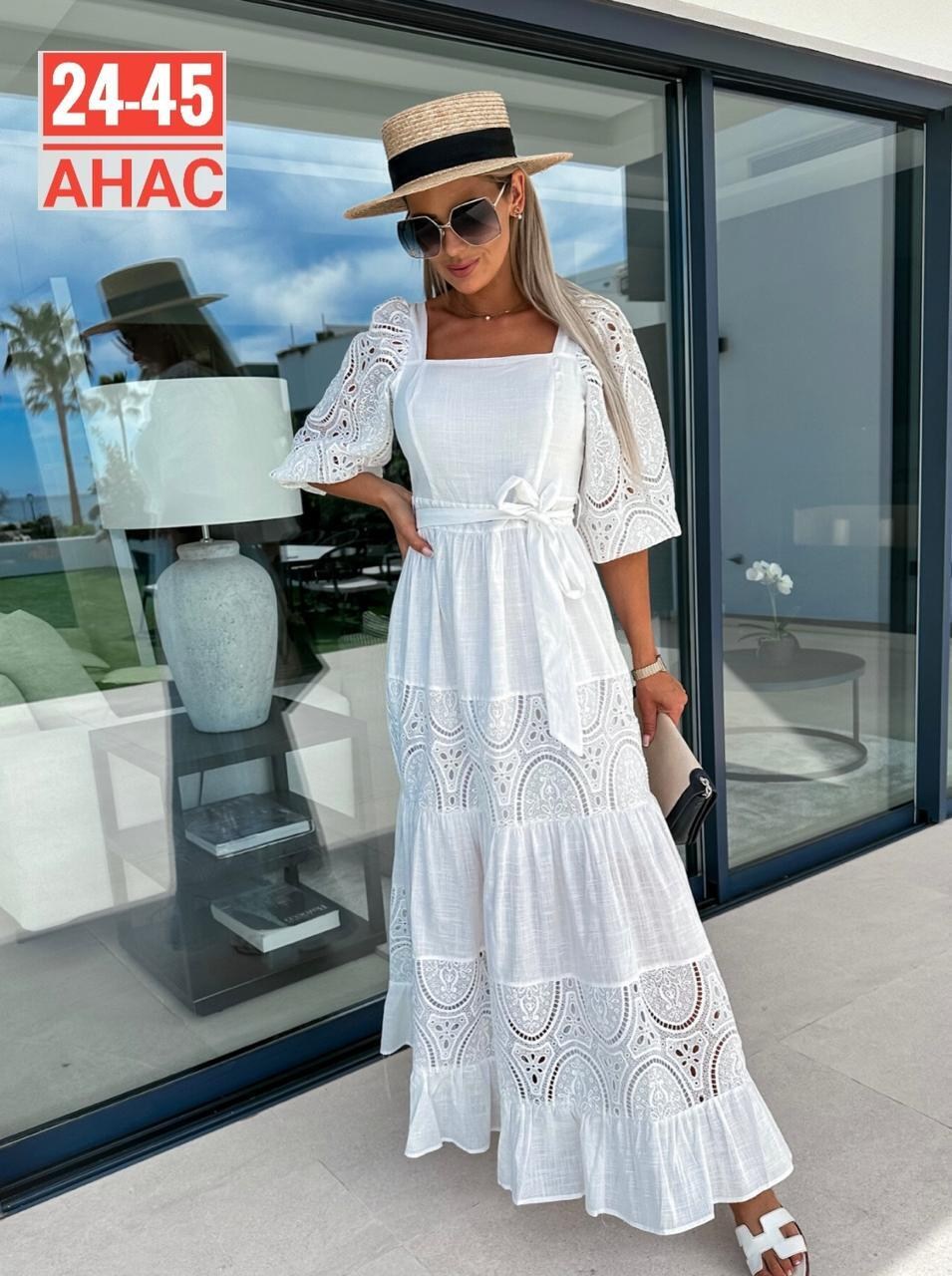 платье с кружевами,платье женские,платье женский летний,длинное белое платье,женское длинное платье