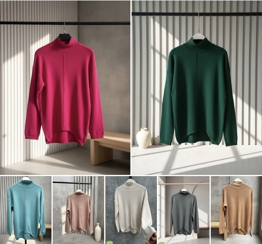 свитер с высоким воротником,гигантский свитер,вязаные свитера женские,свитер классический,свитер свободный