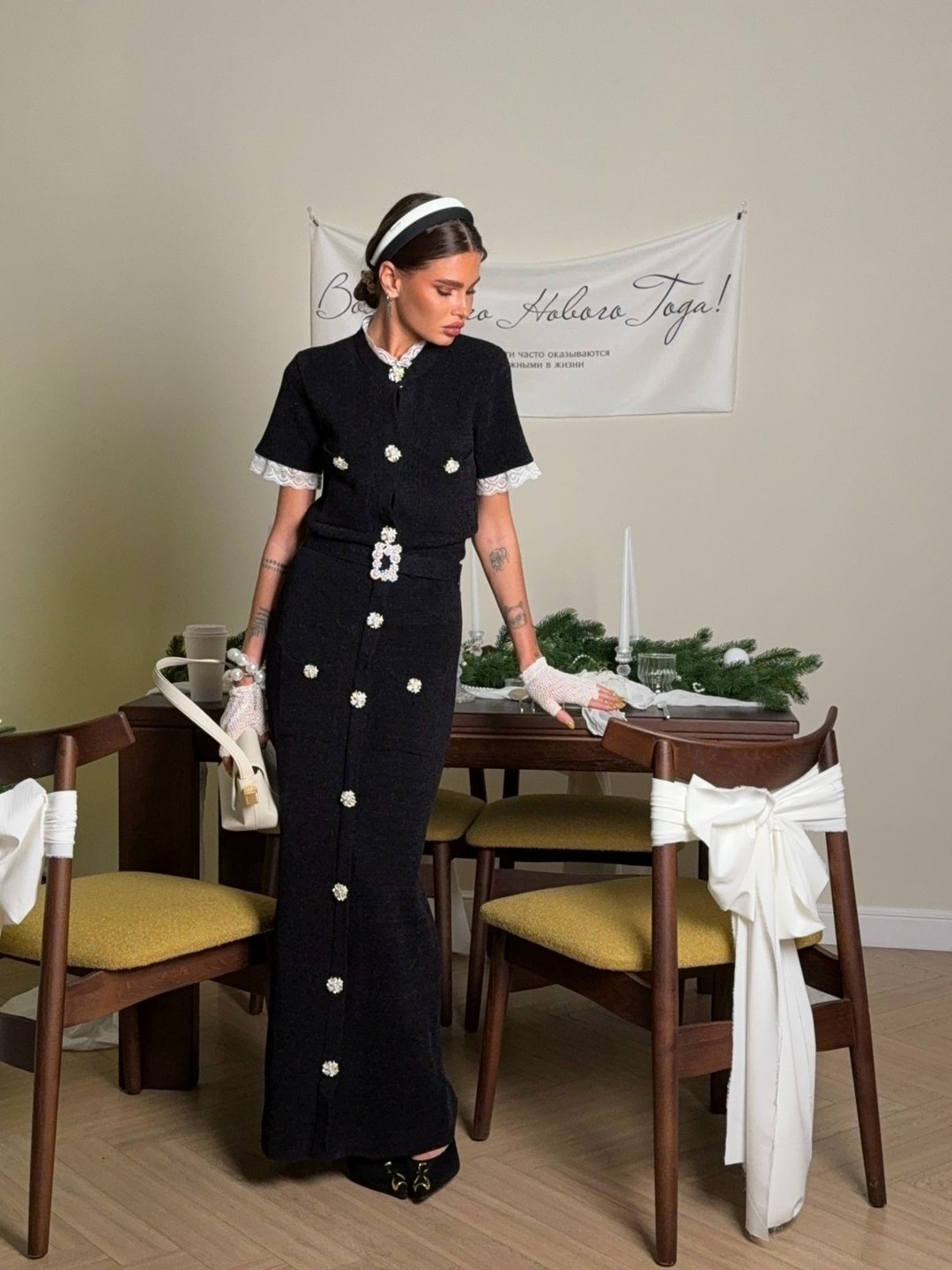 платье в стиле шанель,в стиле шанель,платье в стиле,элегантные образы,трикотажные костюмы