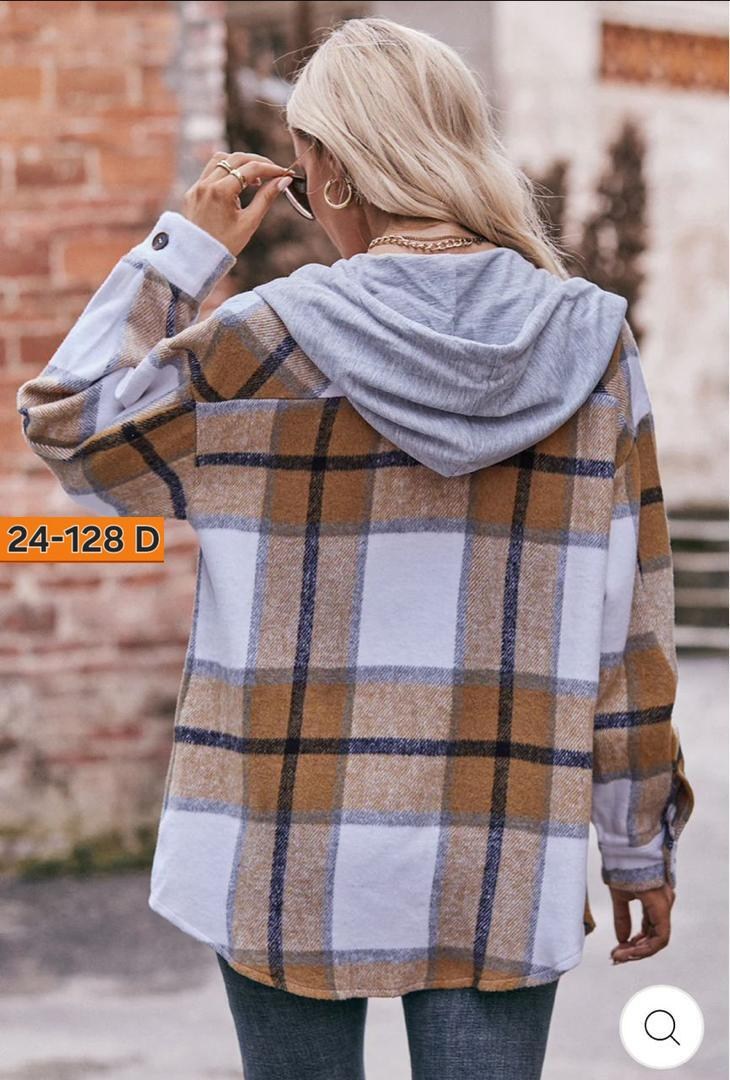 модная женская рубашка,клетчатая рубашка,рубашка с капюшоном,женская рубашка,фланелевая куртка женская