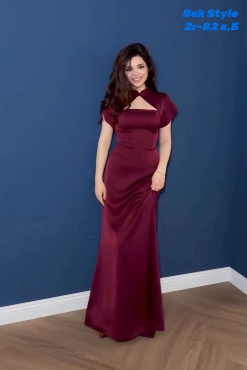 бордовое вечернее платье,элегантные платья,атласные платья,вечернее платье,длинное вечернее платье