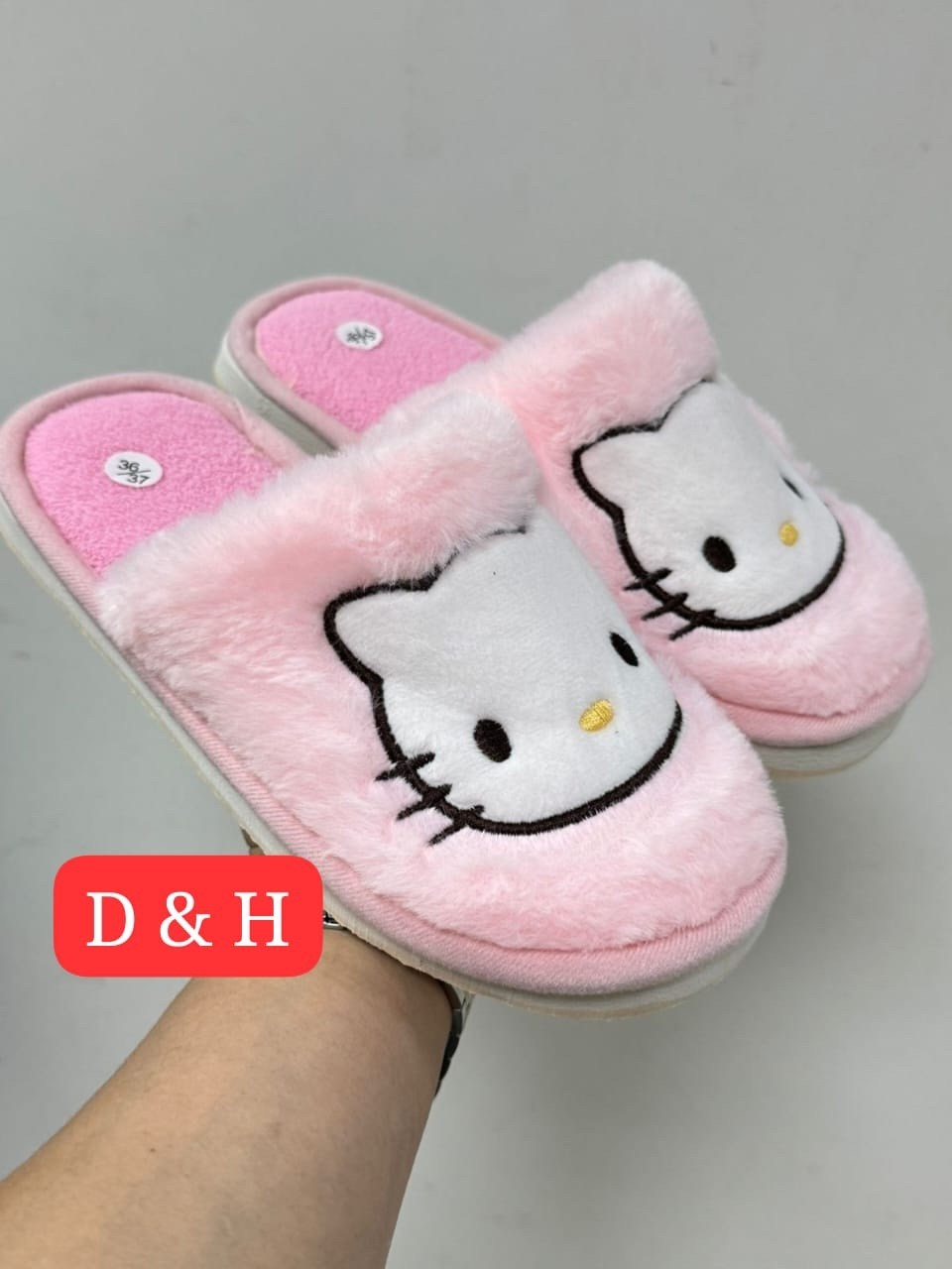 домашние тапочки,хлопковые тапочки hello kitty,женские домашние тапочки,тапочки для девочек,тапочки хелло китти