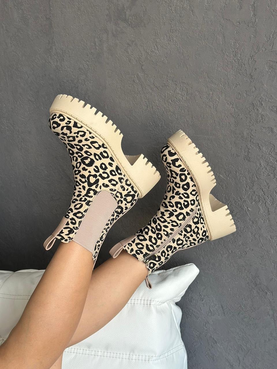 ботинки леопардовые,женские ботинки,женская ,стильные ботинки,модная