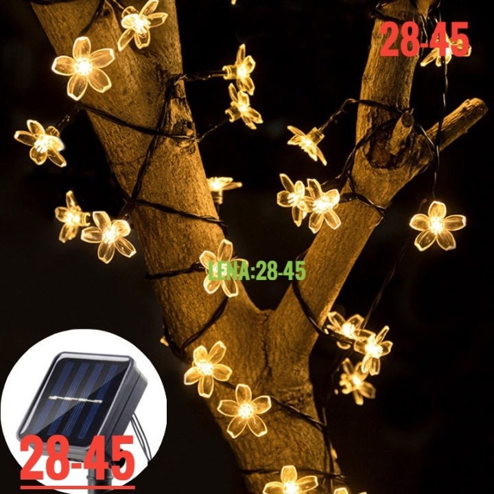 светодиодная уличная гирлянда на солнечной,светодиодная уличная гирлянда на солнечной батарее,гирлянда на солнечной батарее садовая,солнечная гирлянда,гирлянда цветочки светодиодная