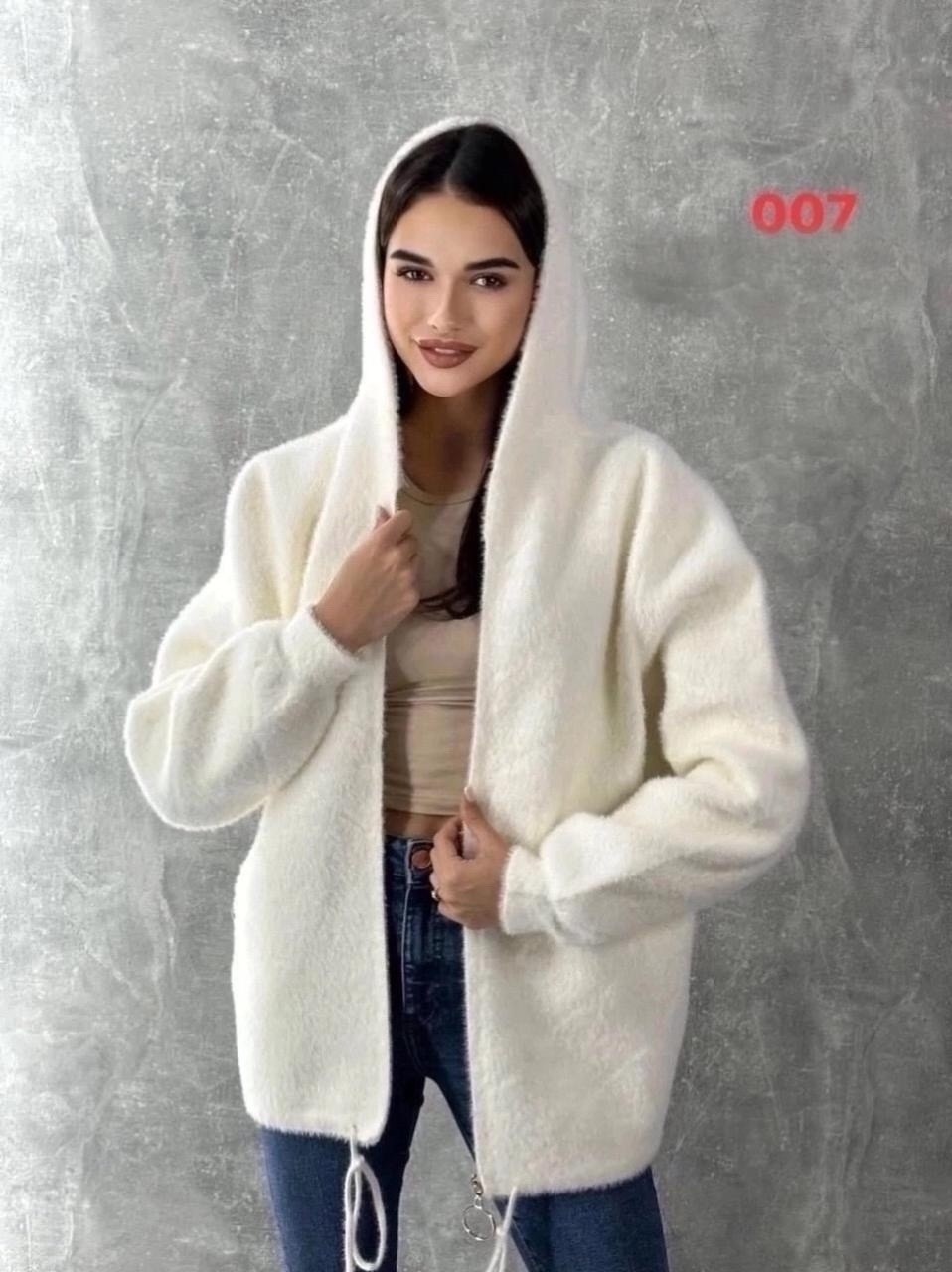 кардиган альпака,кофта теплая,кардиган,куртка альпака,кардиган оверсайз с капюшоном полупальто ангора