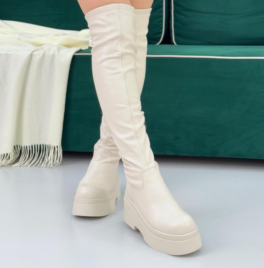 женские ботфорты,ботфорты бежевые,сапоги ботфорты,,сапоги женские ботфорты