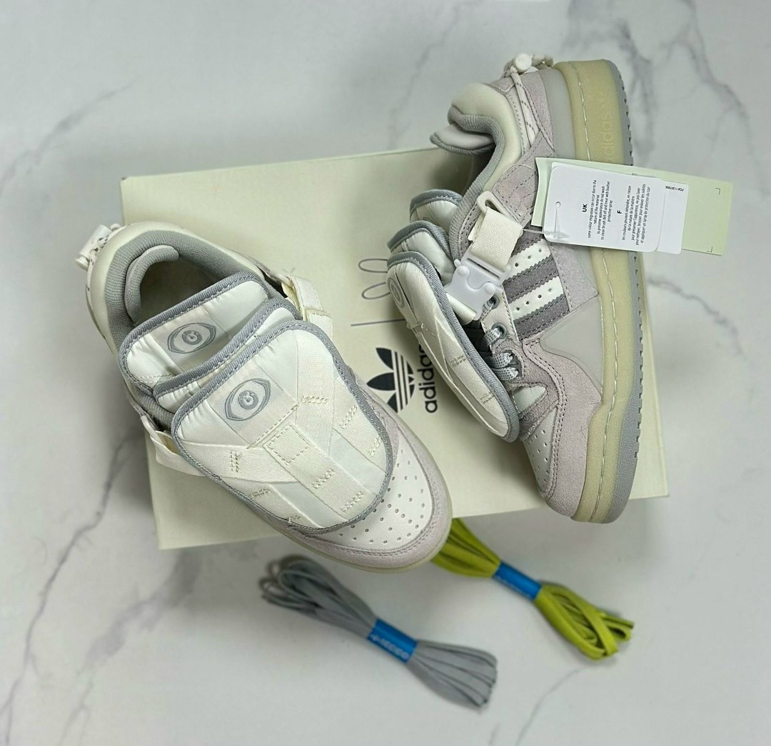 adidas forum low bad bunny grey,кроссовки adidas,кроссовки адидас,кроссовки адидас бэд банни,кроссовки