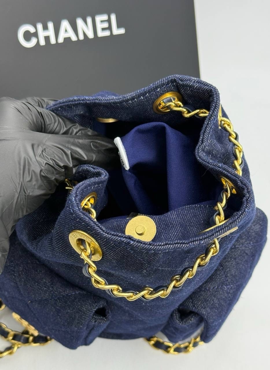 рюкзак chanel,шанель рюкзак,сумка шанель деним,рюкзак chanel женский,сумка chanel
