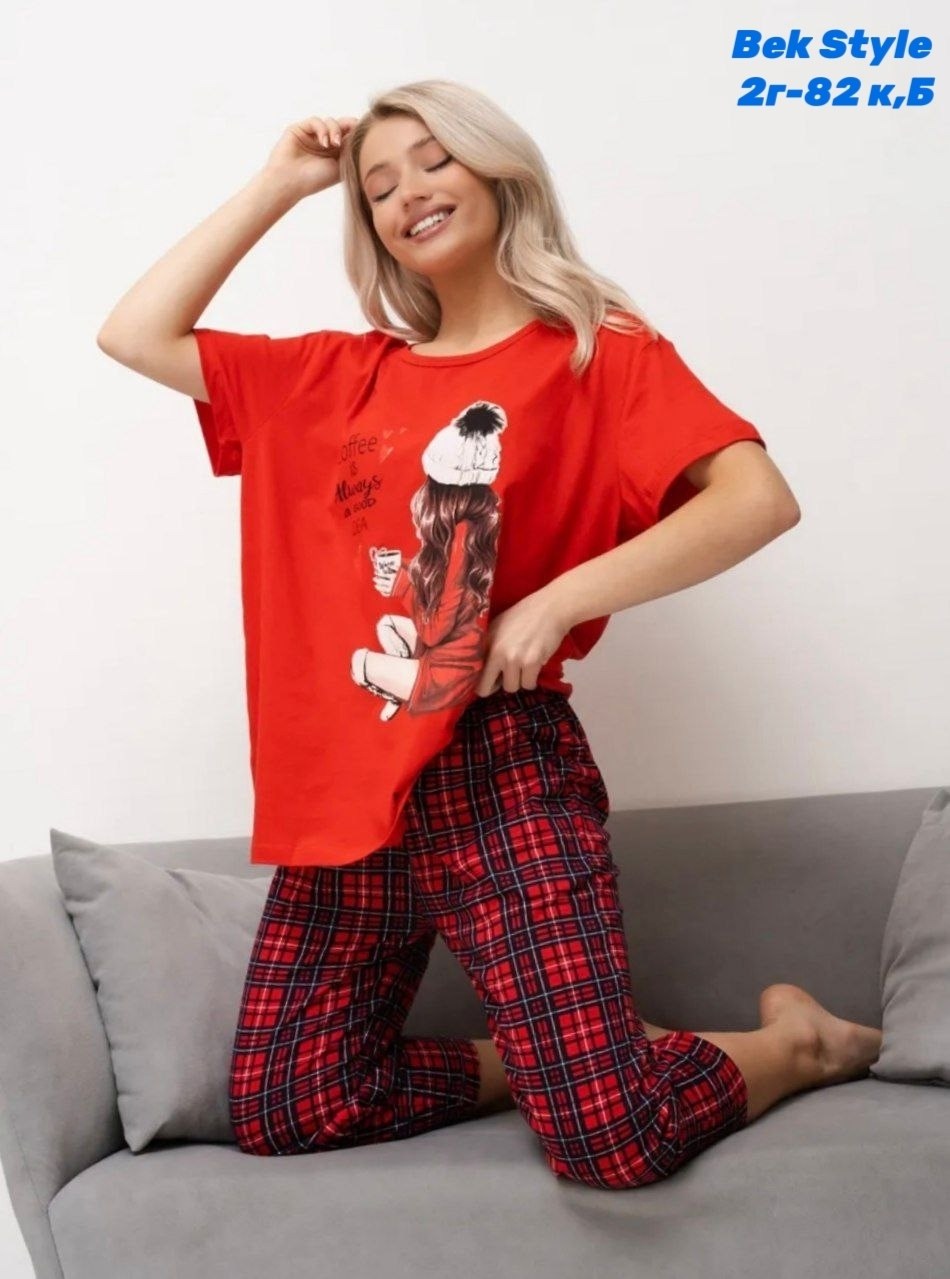 пижамы женски,пижама женская с шортами домашний костюм,новогодняя пижама женская,пижама с бриджами,пижама женская со штанами хлопок