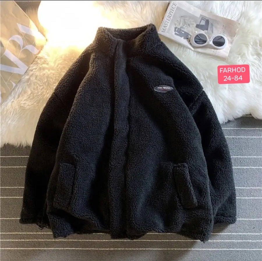 повседневная куртка,куртка теплая,куртка из овечьей шерсти,куртка модная,флисовая куртка