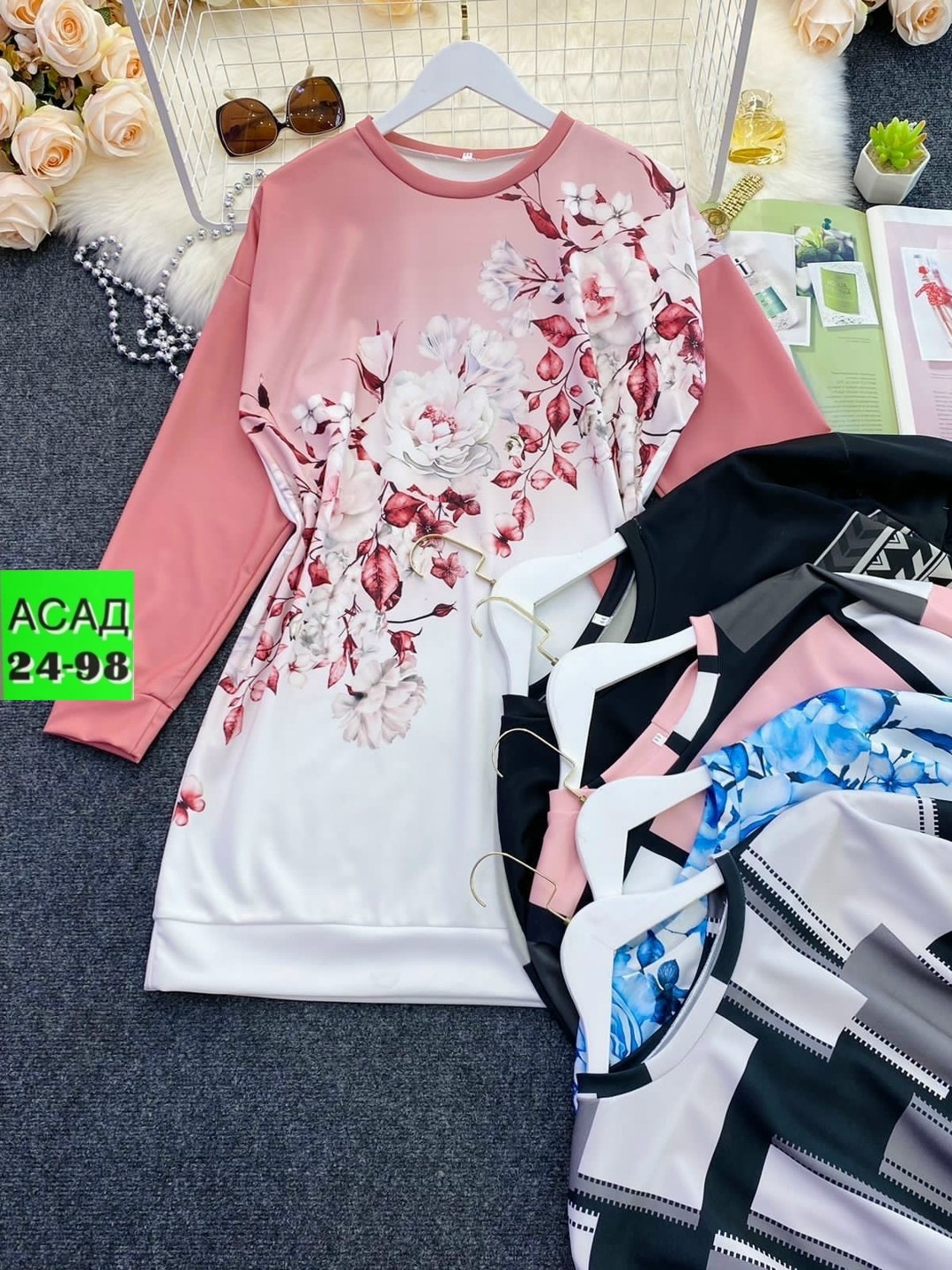 платье женское модное,платье с геометрическим принтом,женское платье с принтом,туника женская модная,платье толстовка с принтом