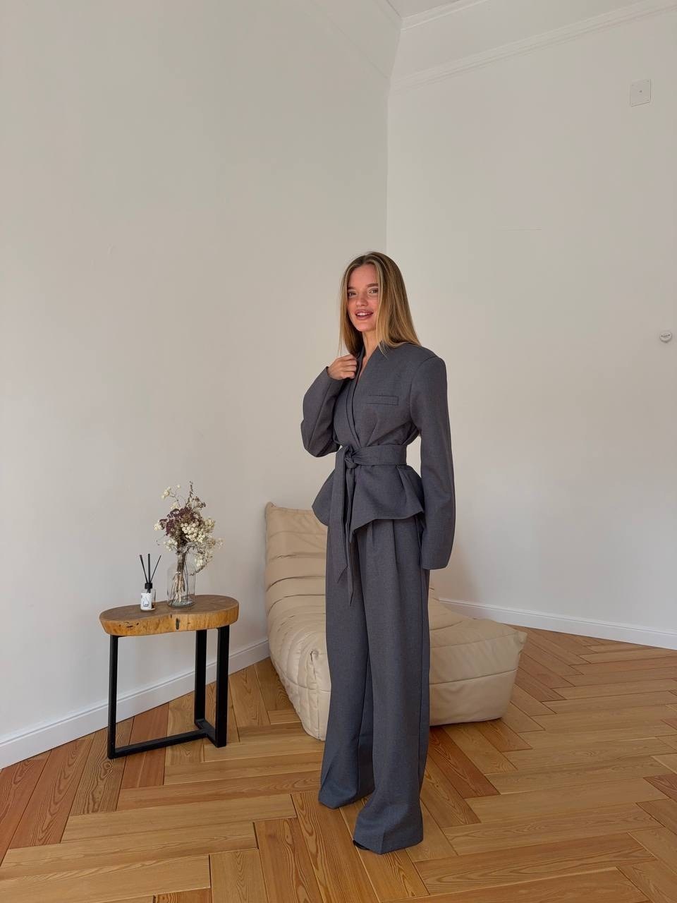 костюм с брюками,женский брючный костюм,костюм с брюками палаццо,повседневный костюм,костюм лен женский брючный