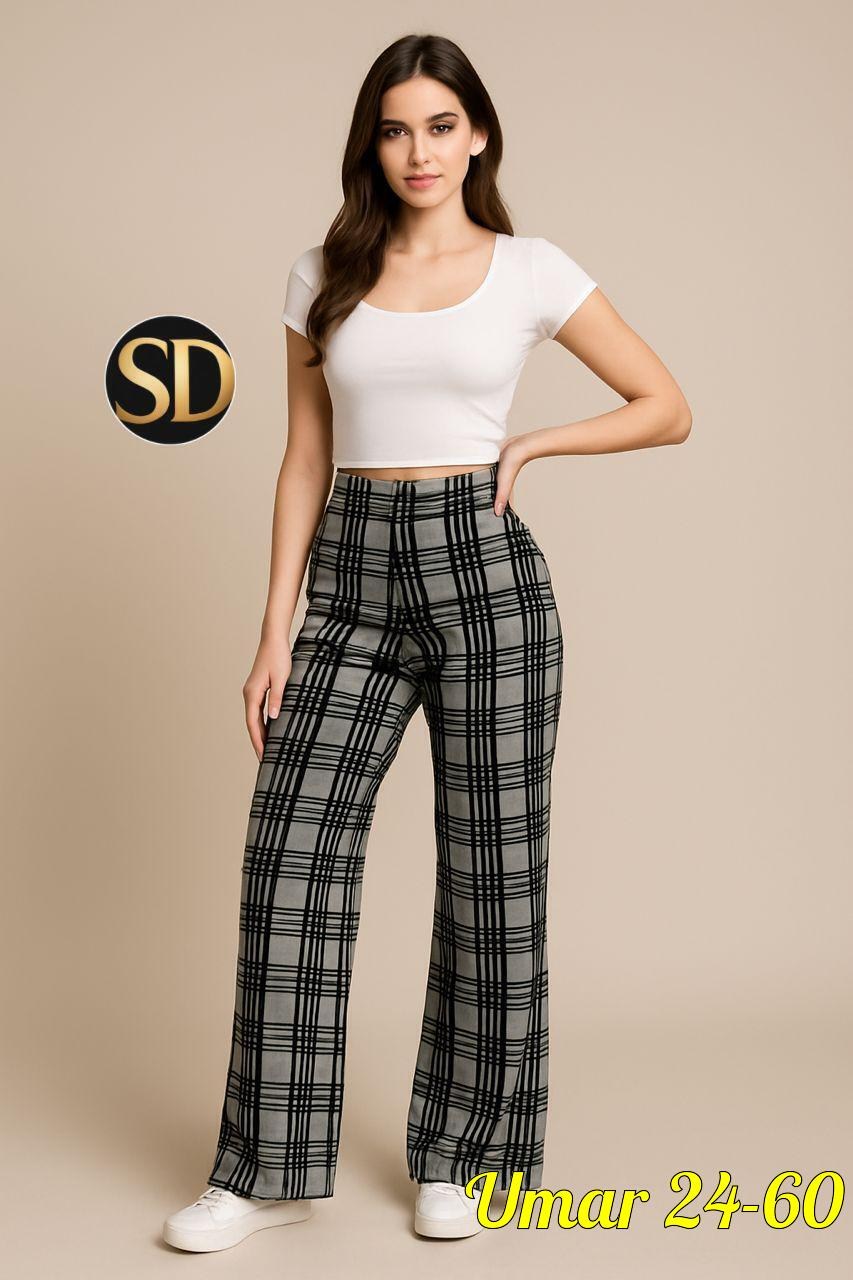 брюки женские в клетку,клетчатые брюки,брюки в клетку,брюки модные,широкие брюки в клетку