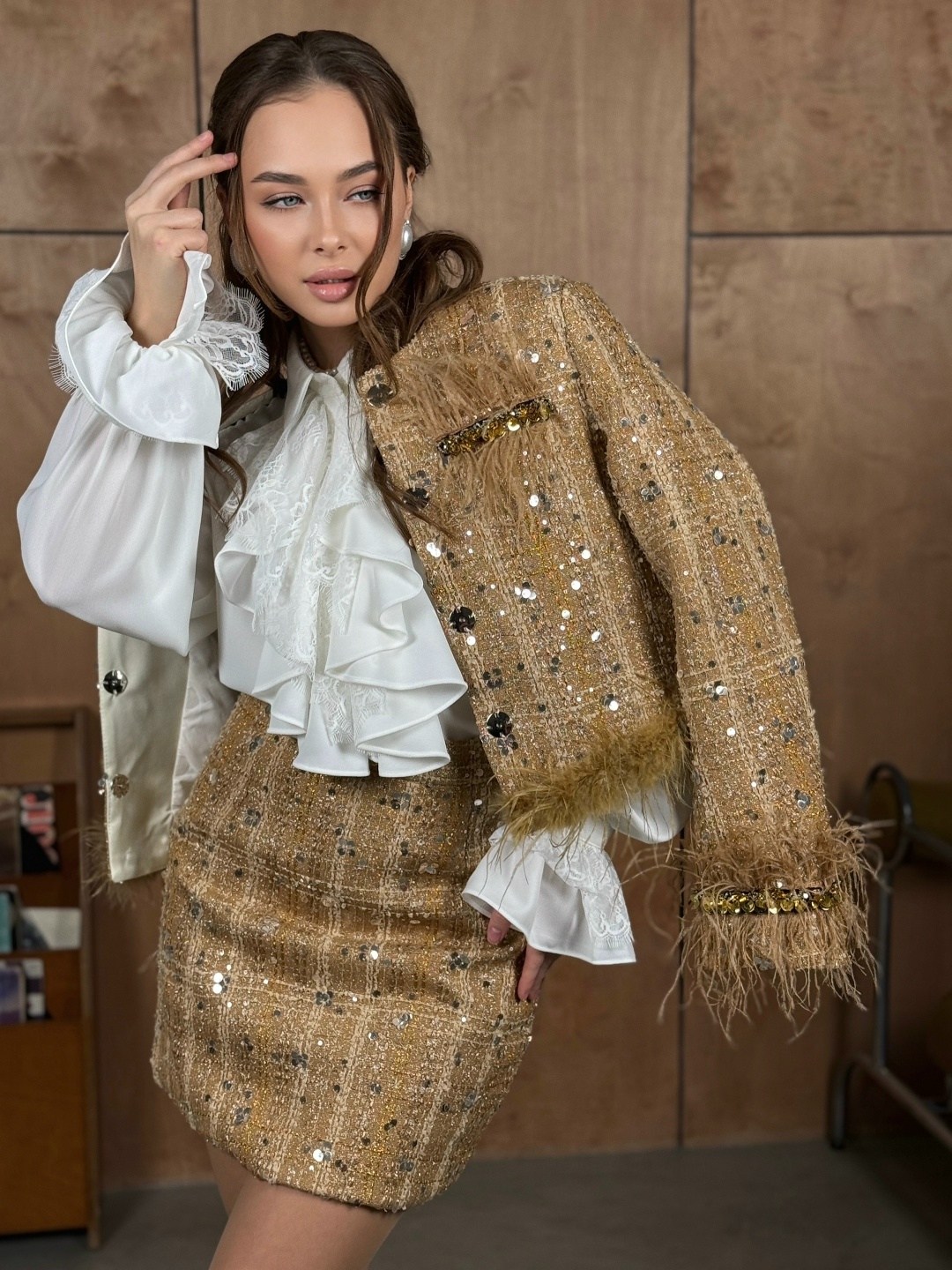 твидовые костюмы,костюмы в стиле шанель,костюм в стиле шанель с юбкой,твидовый костюм с юбкой,элегантное модное