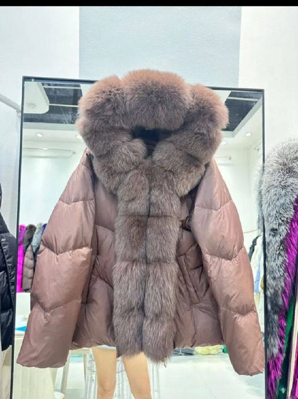 женский пуховик,зимние куртки женские,пуховики с натуральным мехом,пуховики с мехом,пуховик