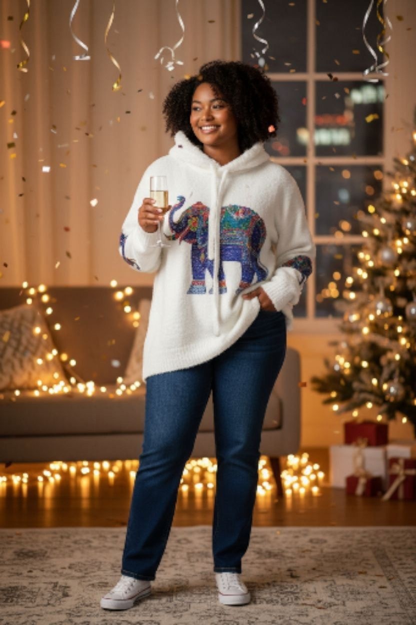 рождественские свитера,джемпер новогодний,новогодние свитера,джемпер белый слон,свитера женские