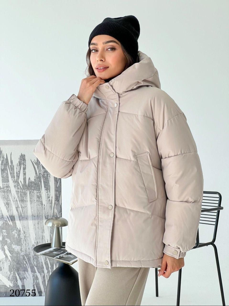 куртка пуховик зимний оверсайз с капюшоном miss,куртка оверсайз,оверсайз куртка женская,куртка пуховик зимний оверсайз с капюшоном,куртка женская бежевая