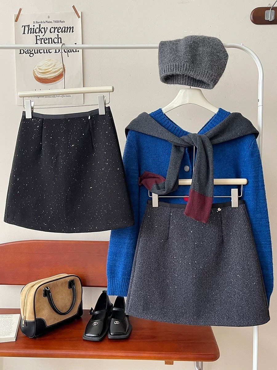 юбка с блестками,юбка женская,юбка женская мини,юбка мини,юбка в корейском стиле