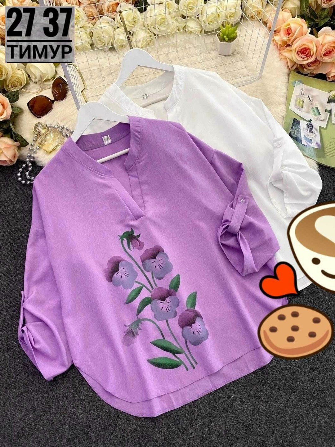 женская кофта,женская туника,блузки для женщин,кофта сиреневая,туника блузка