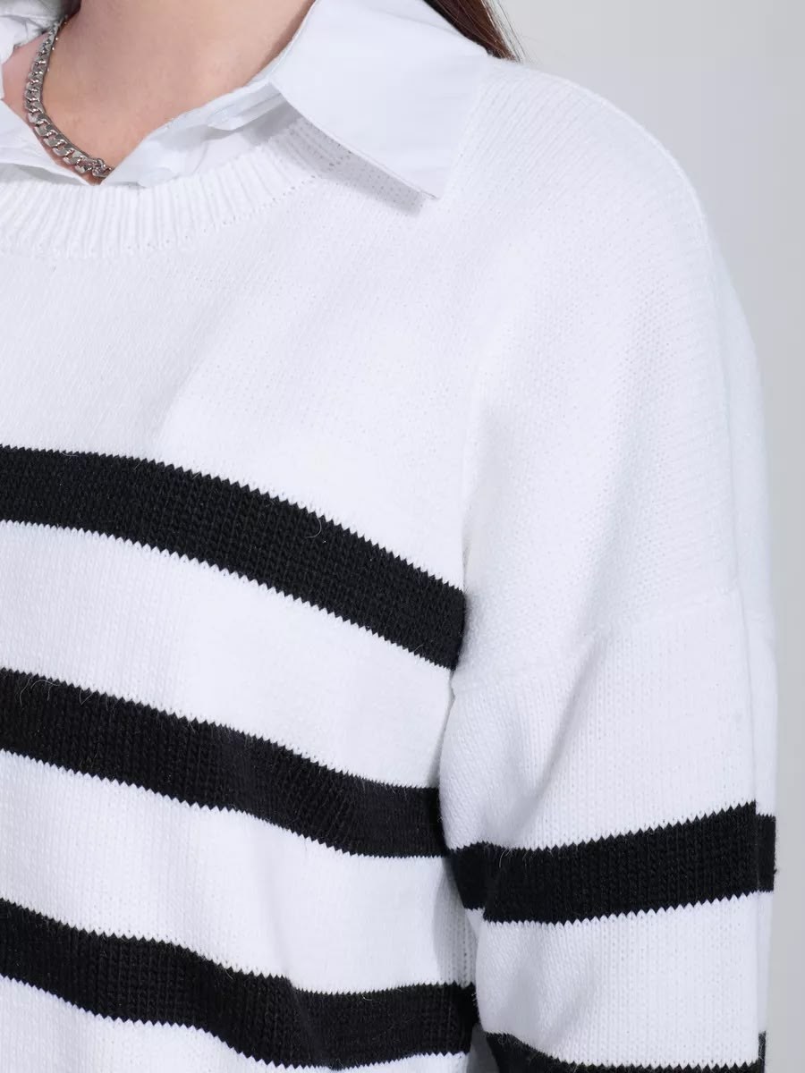 голубой джемпер,джемпер,джемпер бирюзовый,женские джемпера,джемпер в полоску