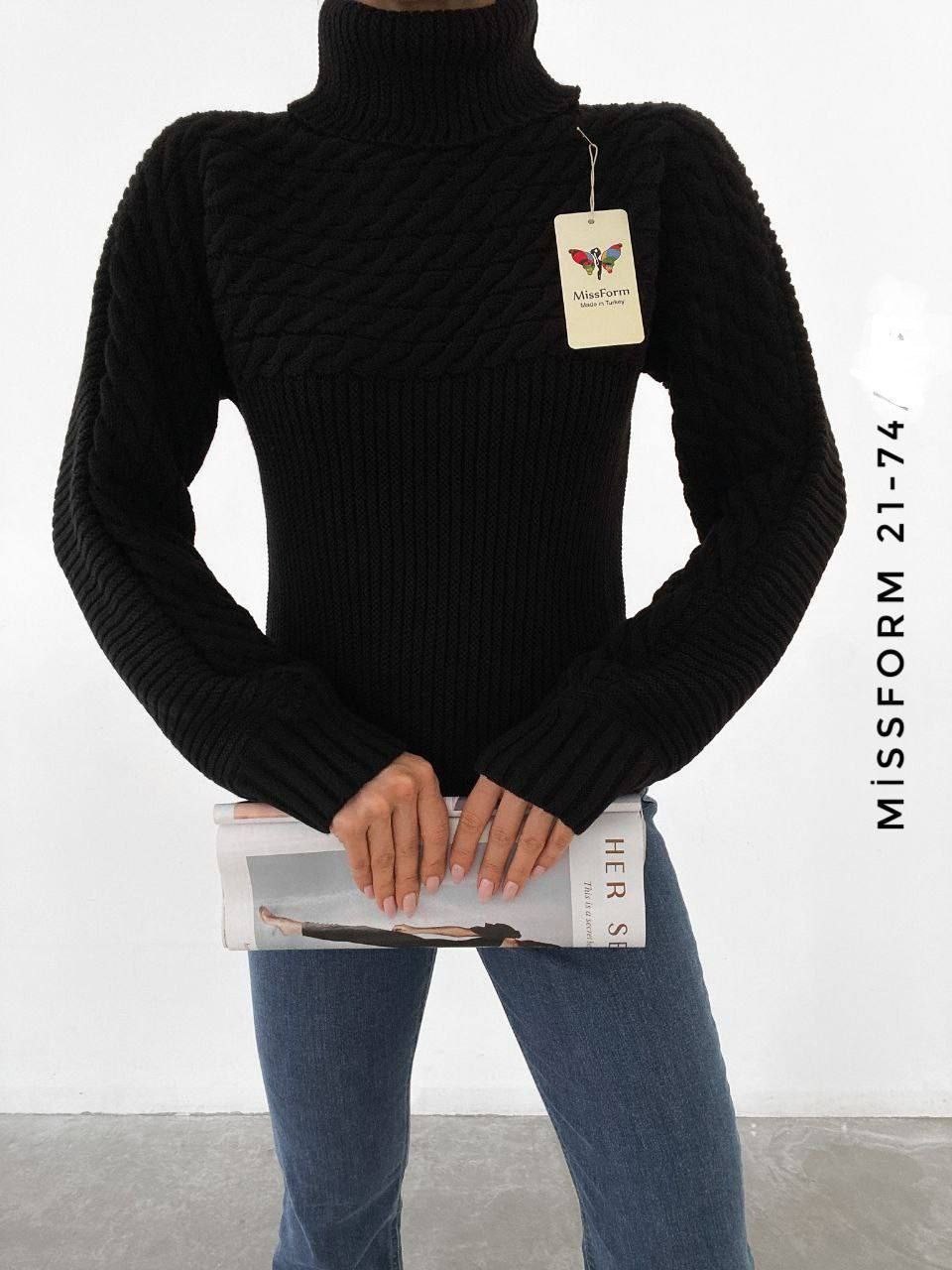 женский свитер,джемпер с горлом,модные свитера,кофта свитер,свитер оверсайз вязаный с горлом