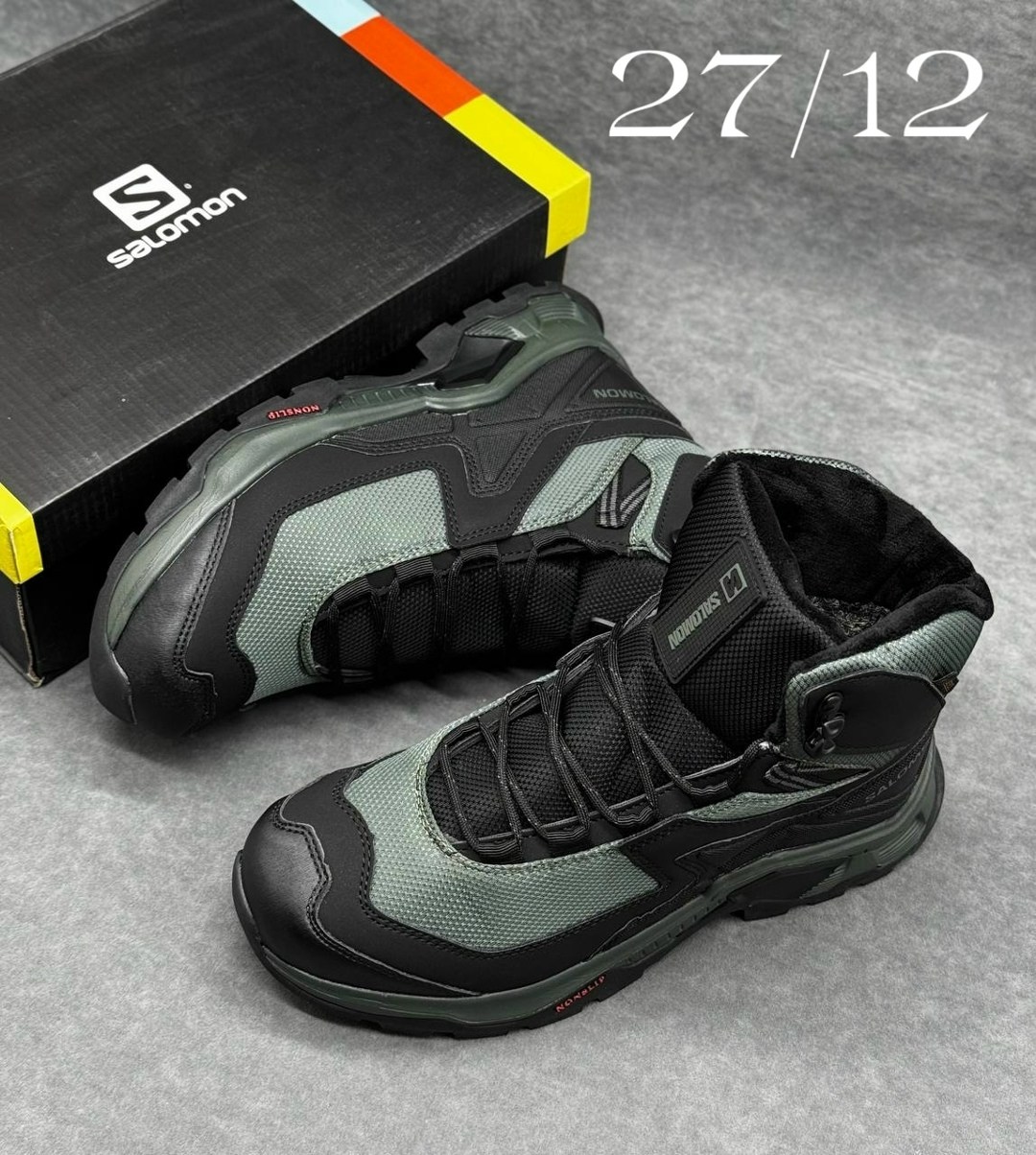 кроссовки зимние salomon,зимние ботинки salomon,ботинки salomon,кроссовки,мужские зимние кроссовки