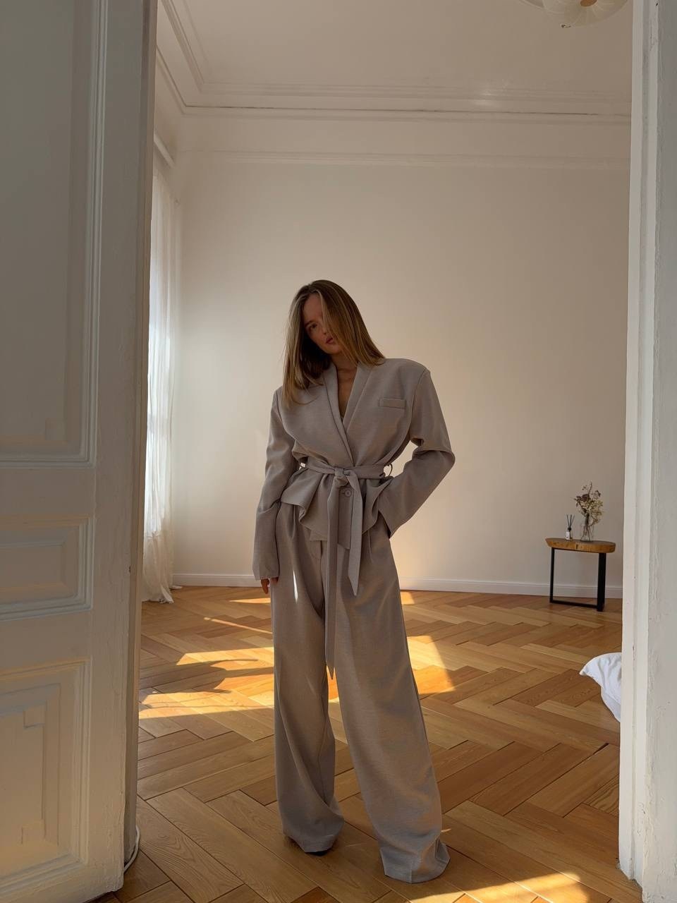 костюм с брюками,женский брючный костюм,костюм с брюками палаццо,повседневный костюм,костюм лен женский брючный