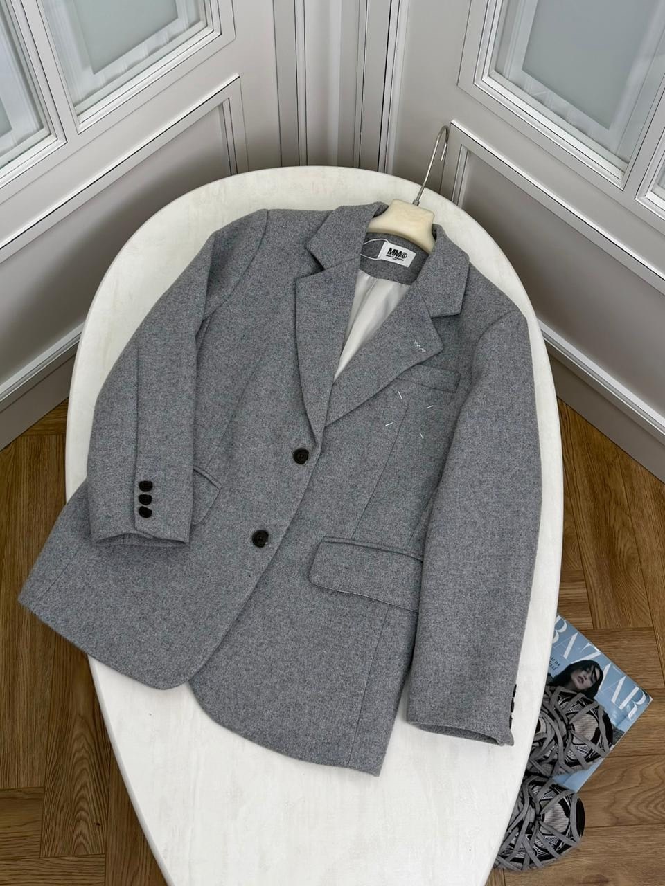 пальто пиджак женский,пальто пиджак,серое пальто,полупальто оверсайз,пальто короткие
