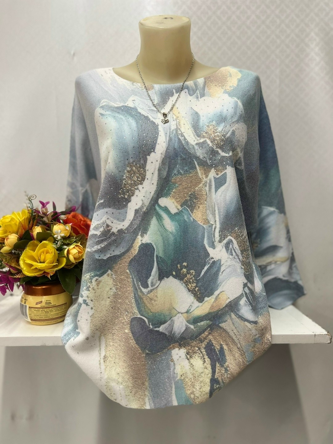 кофта женская,женская кофта больших размеров,женская кофточка,туника нарядная,блузка женская