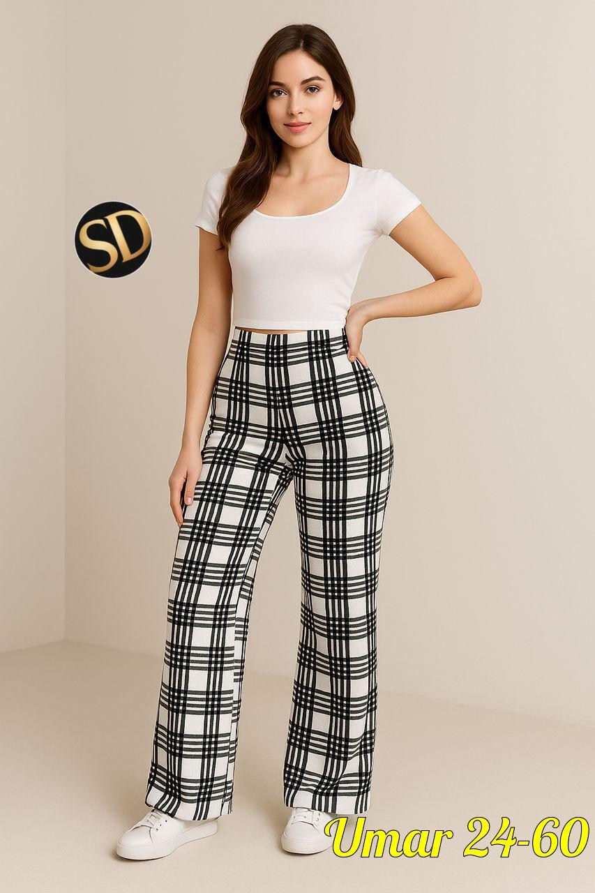 брюки женские в клетку,клетчатые брюки,брюки в клетку,брюки модные,широкие брюки в клетку