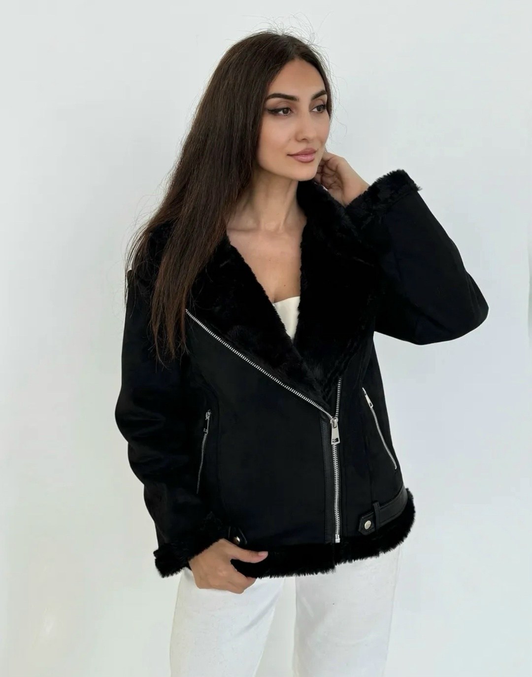 женская дубленка,белая дубленка,каляев дубленка авиатор,дубленка женская авиатор,дубленка авиатор зара