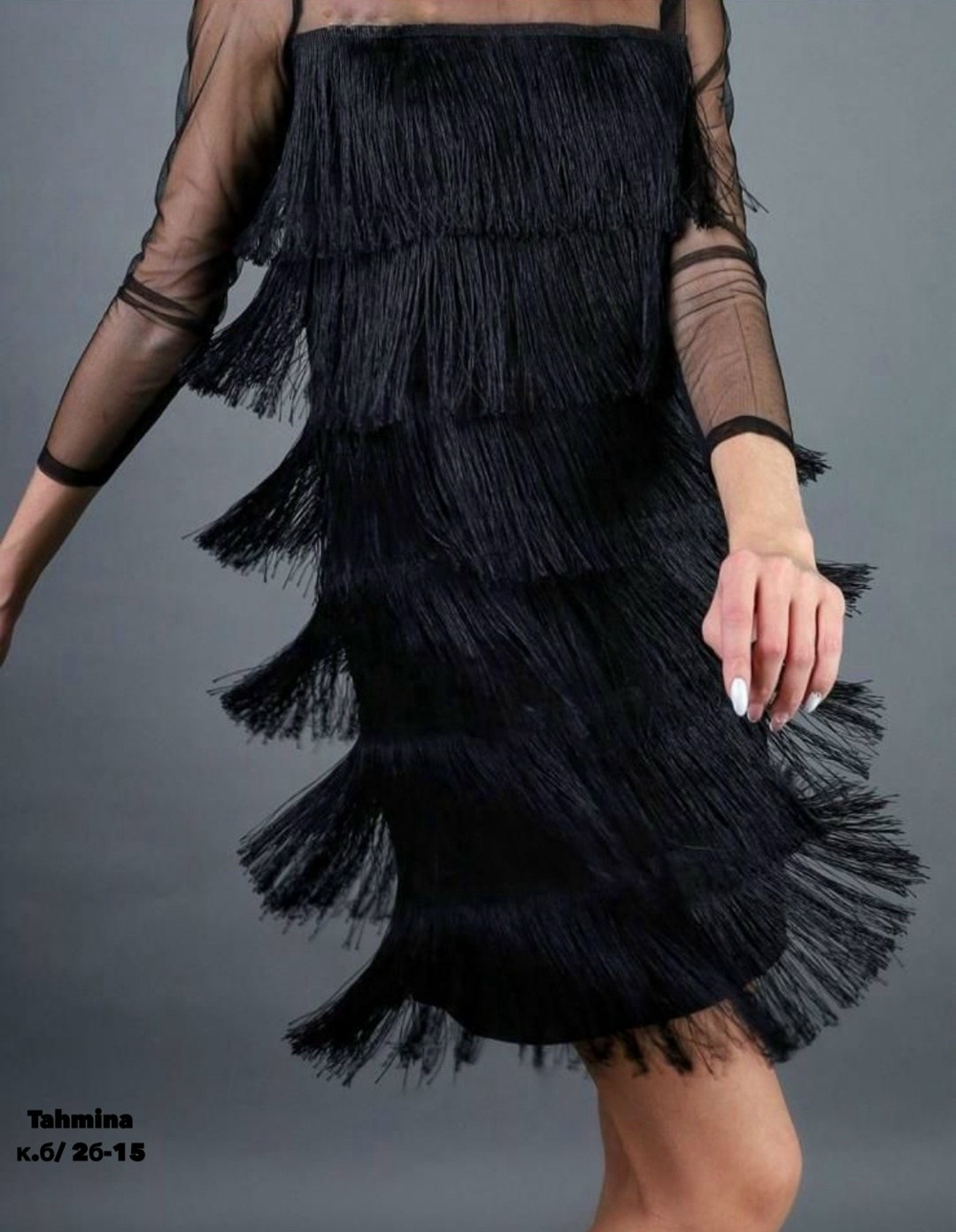 платье вечернее с бахромой,платье с бахромой,коктейльное платье с бахромой,платье с бахромой большого размера,вечернее платье с бахромой больших размеров by