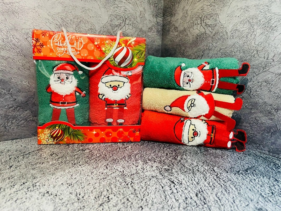 полотенца кухонные набор новогодние с символом,набор новогодних полотенец,полотенец набор,полотенца подарочная,полотенце новогоднее