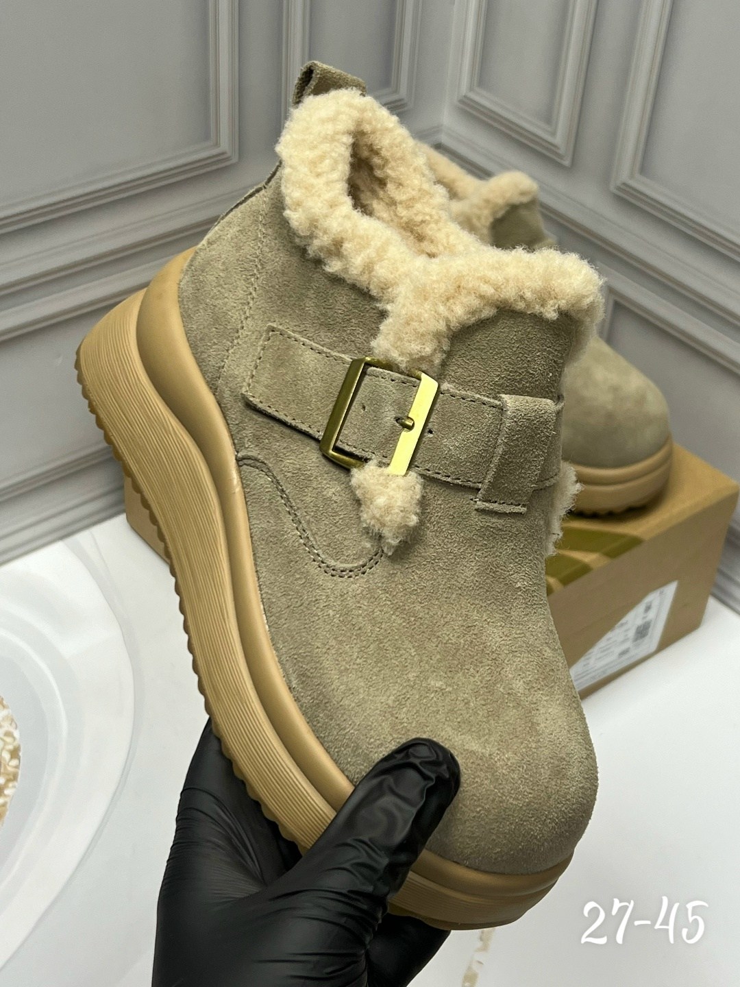 , женская,ботинки замша,ботинка,зимняя  женская