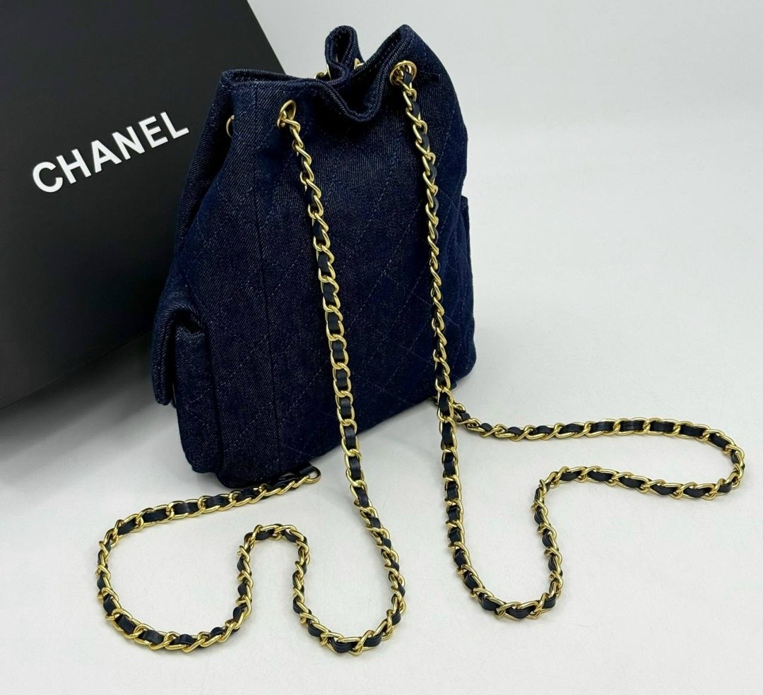 рюкзак chanel,шанель рюкзак,сумка шанель деним,рюкзак chanel женский,сумка chanel
