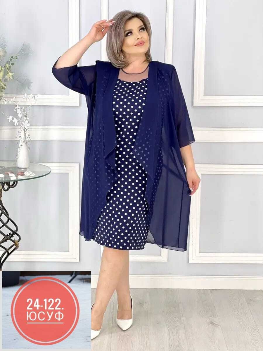женское платье больших размеров,двойка платье с накидкой,платье нарядное,платье большого размера женское,платье большие размеры