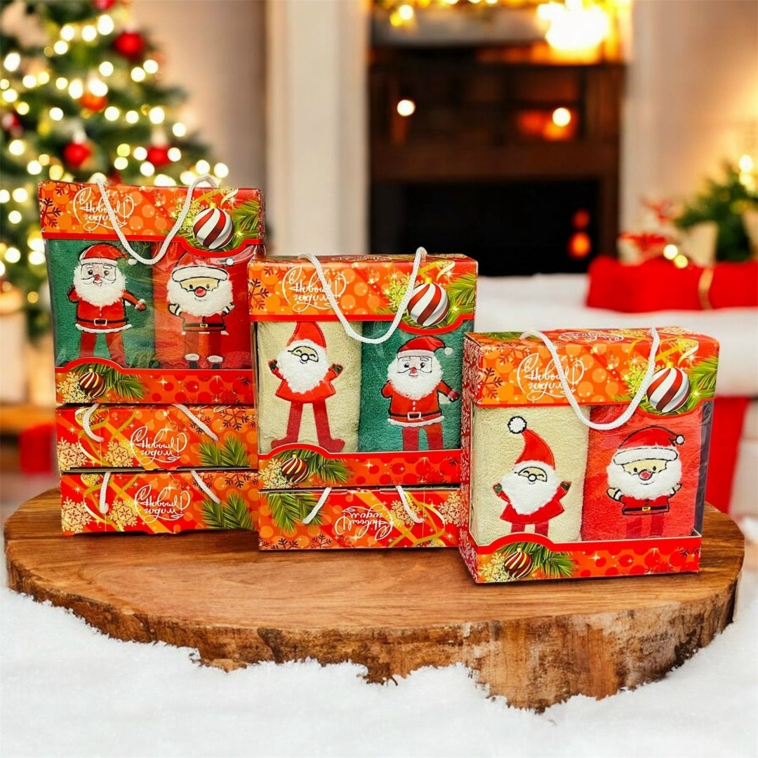 полотенца кухонные набор новогодние с символом,набор новогодних полотенец,полотенец набор,полотенца подарочная,полотенце новогоднее