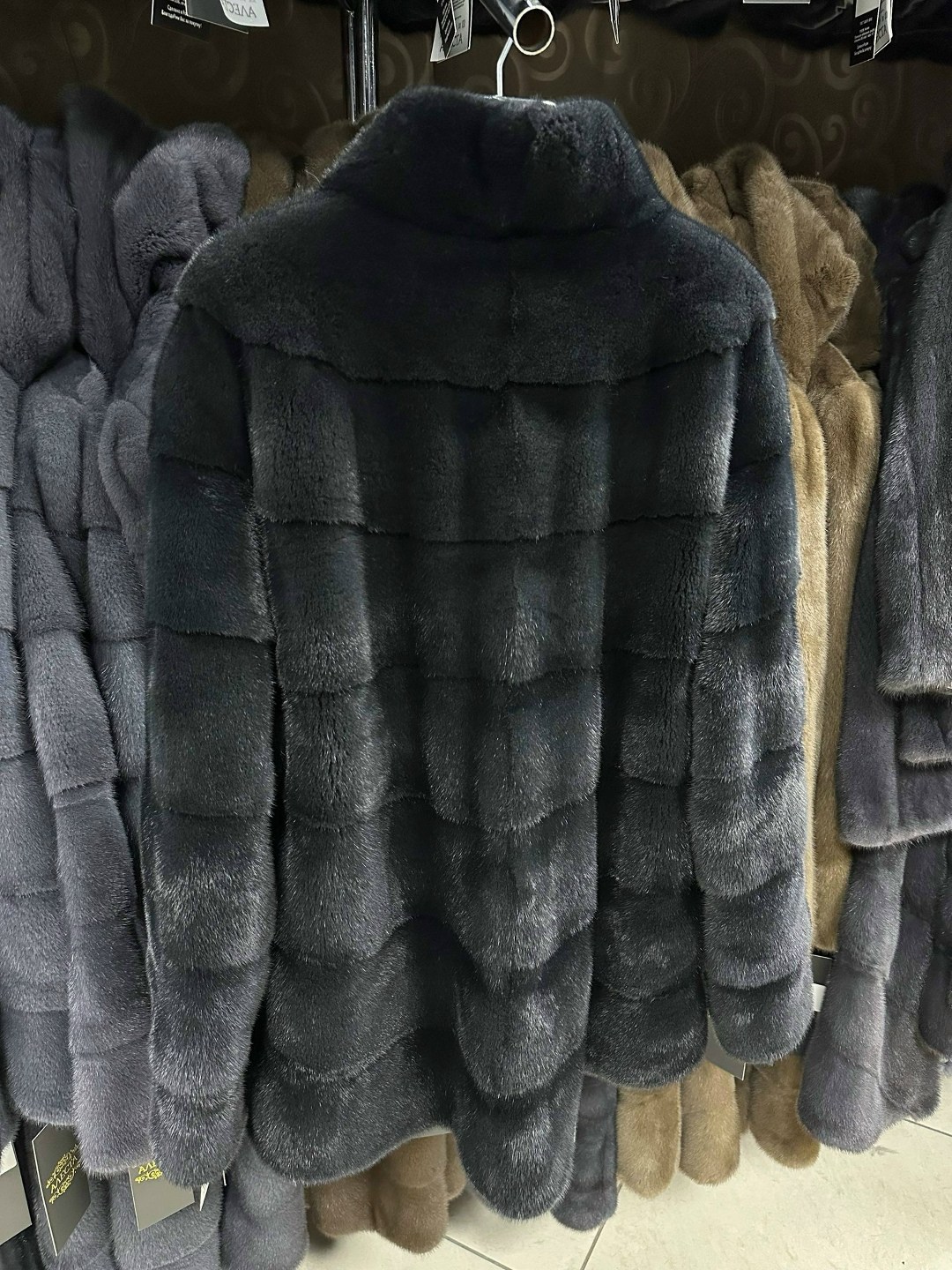 шуба норка,норковая шуба,норковая шуба графит,шуба из норки,норковая шубка